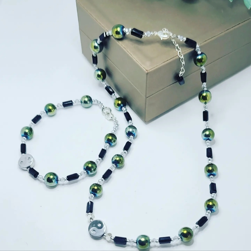 Green Hematite set